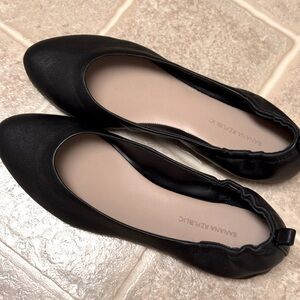 Banana Republic Black Minimalist Flats